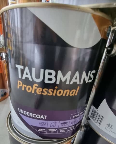 Taubmans Professional Undercoat 4L For Interior/Exterior Fresh & Seale63439478949122111