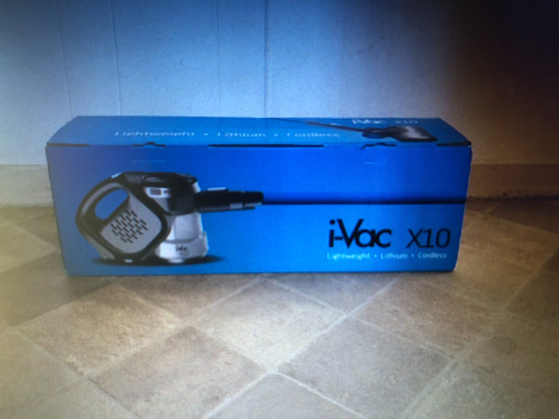 iVac X10 Lightweight Cordless Stick 2 in 1 Vacuum Cleaner Negotible630177627457301118