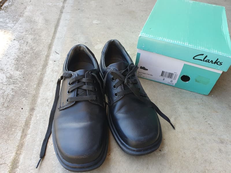 Clarks daytona hot sale school shoes