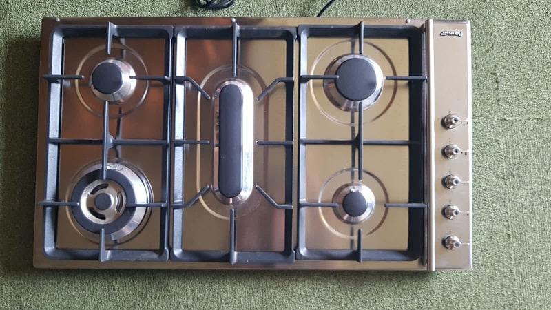 smeg 90cm gas cooktop cir93axs3