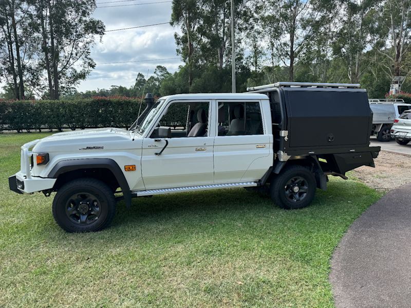 2023 TOYOTA LANDCRUISER 70 SERIES LC79 GXL  DUAL C/CHAS62937624882177111