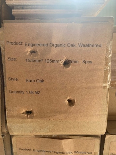 Product engineered Barn Oak weathered flooring Total - 50.4 m263013350221058112
