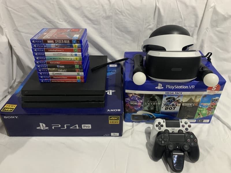 Væsen fleksibel Brug for PS4 Pro 1TB with 11 games PlayStation VR Mega Pack | Playstation | Gumtree  Australia Gold Coast North - Ormeau Hills | 1315241966