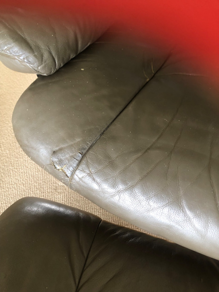 Luxury recliner and footstool63437624553985112