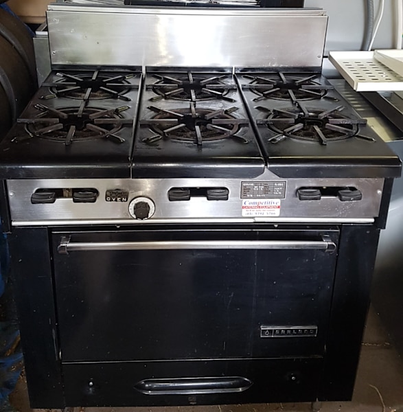 6 Burner Commercial Natural Gas Oven63016059579778112