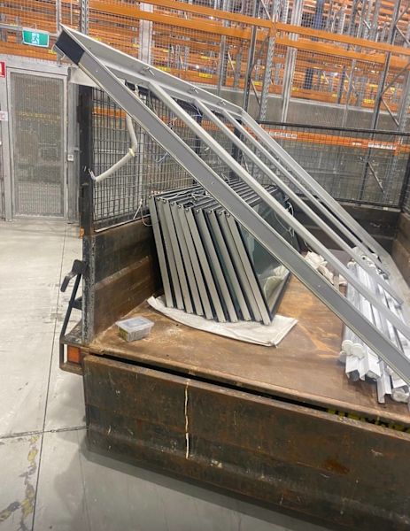 Commercial fridge glass door & stainless steel frame 63470145620483112