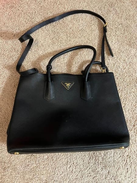 Prada Sound Chain Shoulder Bag Saffiano Leather Small at 1stDibs  prada  saffiano, prada pattina in pelle saffiano, prada saffiano pattina