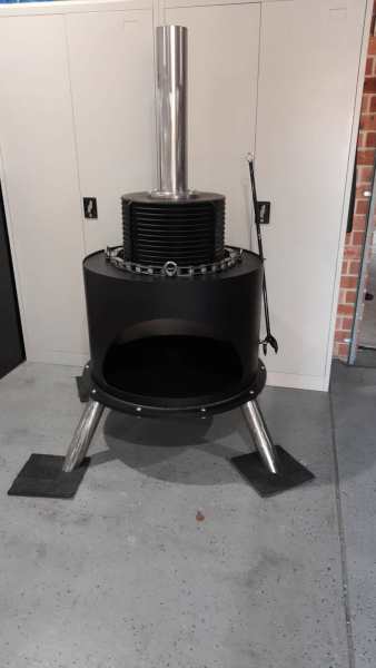 stainless steel woodfire heater630190758956831122