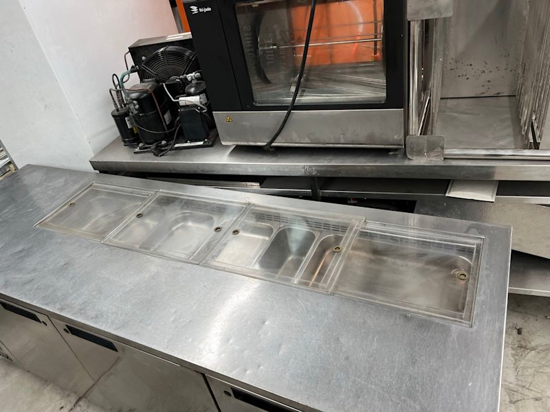 WILLIAMS EMERALD 3 DOOR PREP FRIDGE63441611655042112