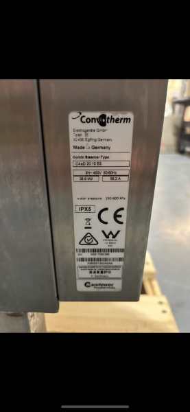 Convotherm 20 tray combi oven with trolley serviced 63442421154561112