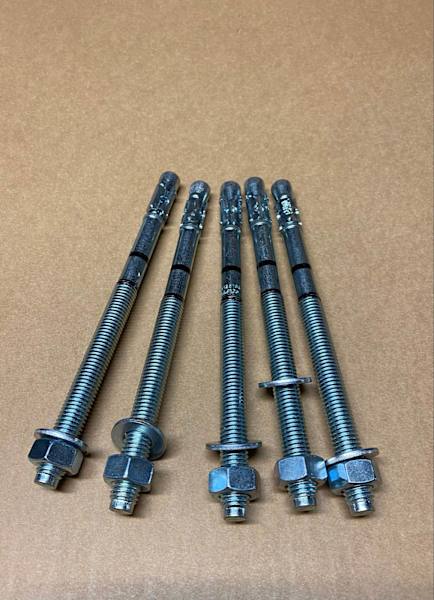 250 X Wedge Anchor bolts ,claw ,concrete dyna bolts 63012914736386113