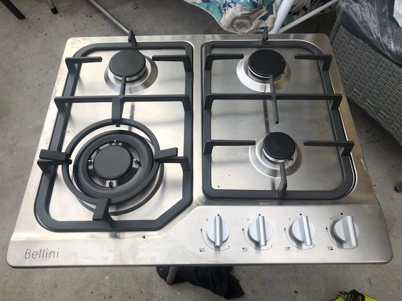 bellini 90cm gas cooktop