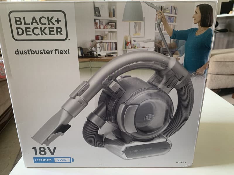 Black + Decker NVB115JL Dustbuster Handheld Vacuum Cleaner Ergonomic Design