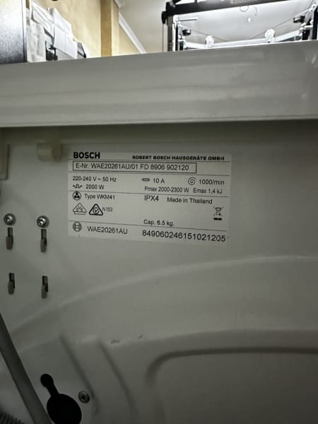 bosch wae20261au