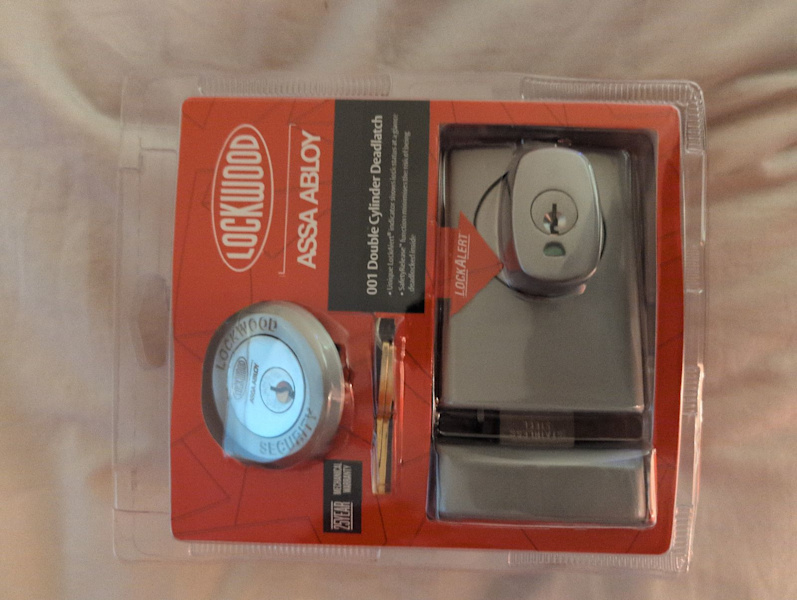 Lockwood 001 assa abloy d/c Deadlock 63438313334019110