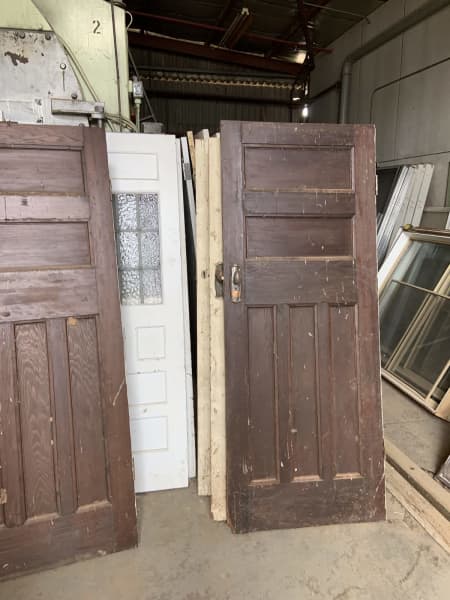CEDAR DOORS EARLY 1900s x 663014240899075111