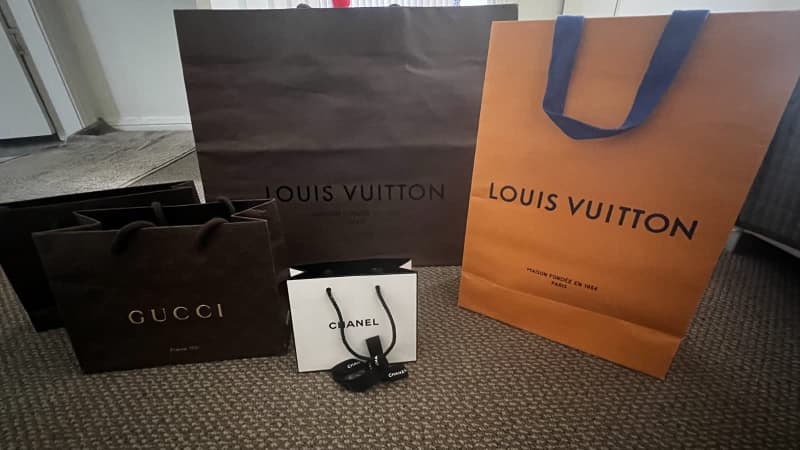 NEW Gucci & CHANEL & Louis Vuitton & Versace Tissue