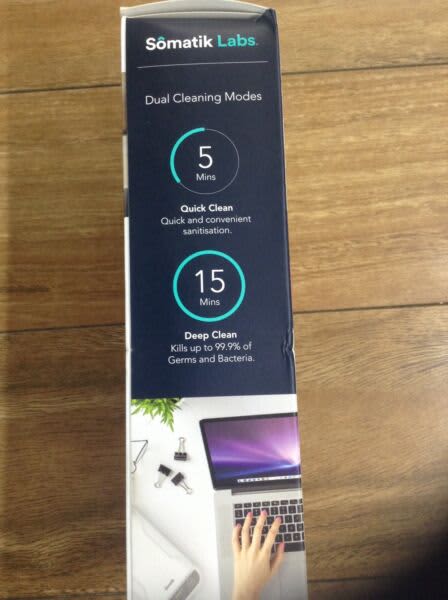 SOMATIK LABS UV15 ULTRA VIOLET PHONE SANITISER63441381888770113