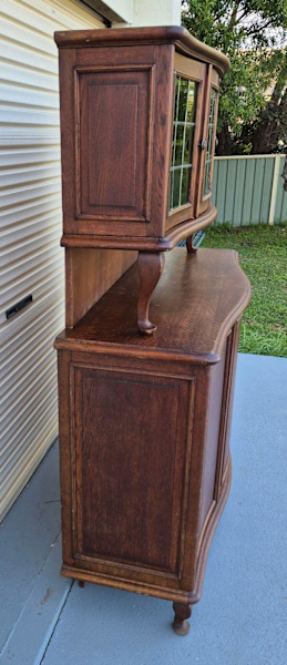 Vintage Solid Timber Buffet & Hutch 62863839896578113