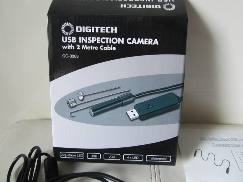 digitech usb mini inspection camera software