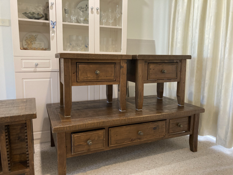 1825 Furniture large coffee table, TV Cabinet, two side tables 62865820717827114