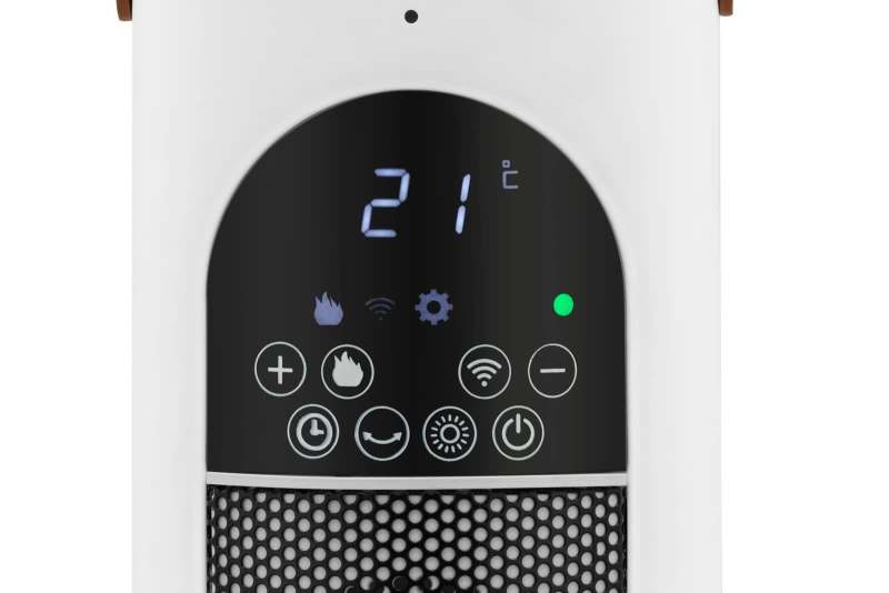 Kogan SmarterHome 2000W Tower Heater Fireplace Effect (Almost New)63014237490691113