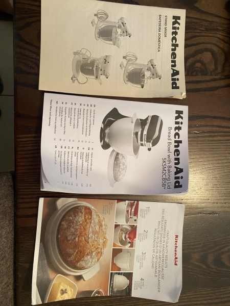 Kitchen aid stand mixer and bread bowl 63016059568002112