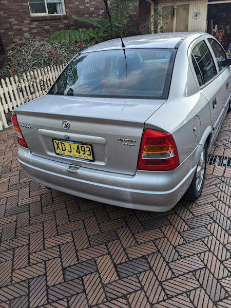 2000 HOLDEN ASTRA CD 5 Speed Manual 4D SEDAN, 5 seats TS62938584123395113
