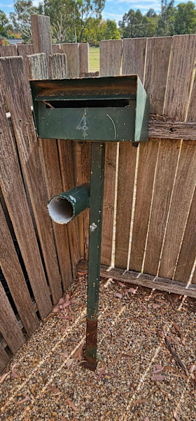 Steel heavy mail box with lock - KALEEN630115585445131119