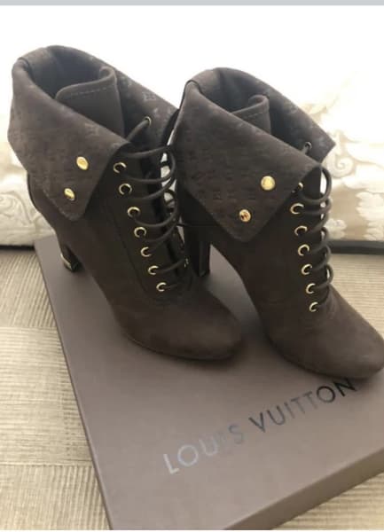 Louis Vuitton Star Trail Ankle Lace Up Boot Size 38 US 8 UK 5 AU 7