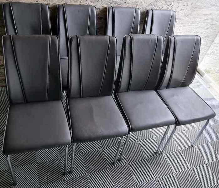 grey leather chairs for sale