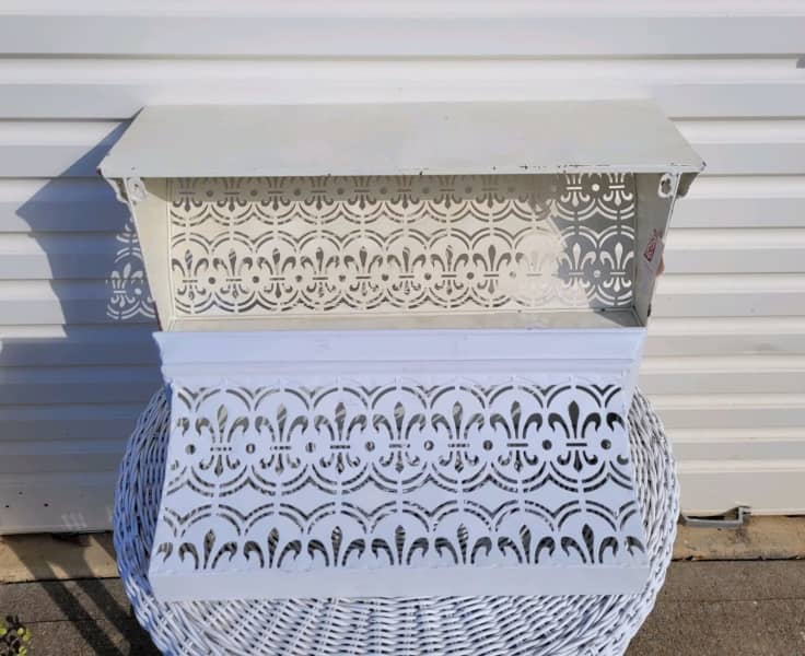Pair of Decorative Metal Wall Shelves - New62863369645059113