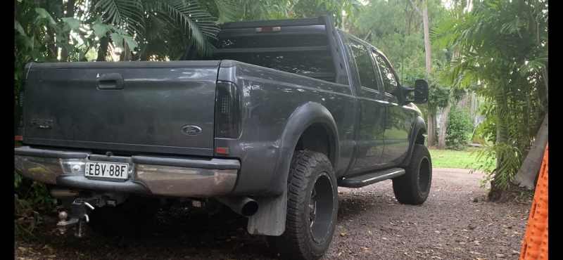 2002 FORD F250 XLT (4x4) 4 SP AUTOMATIC CREW CAB P/UP62936660125827111