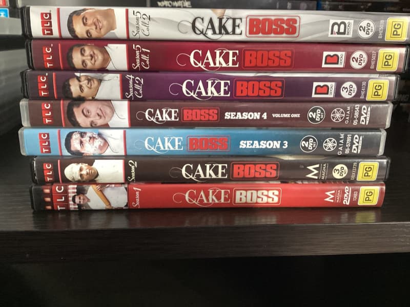 CAKE BOSS - Series 1 2 3 4 DVD Region 4 - 5 Sets $17.50 - PicClick AU
