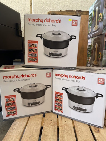 Morphy Richards Round Multifunction cooker, all in one63018175220099113