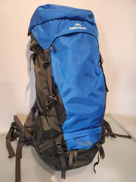 Kathmandu Vardo 75litre hiking backpack With C3 adjustable Harness