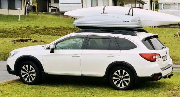 Thule Car roof pod / roof box (480lt), $40 wkd, $70 p/wk62938581981954111