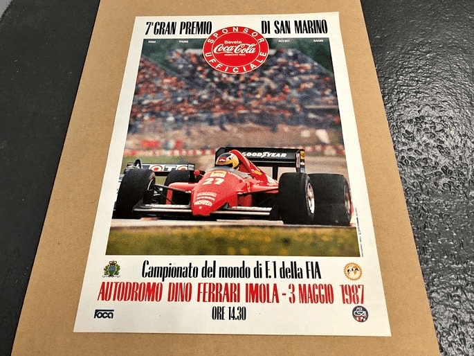 色々な F1レジェンド F1 グランプリ 1989 プログラム アイルトンセナ 