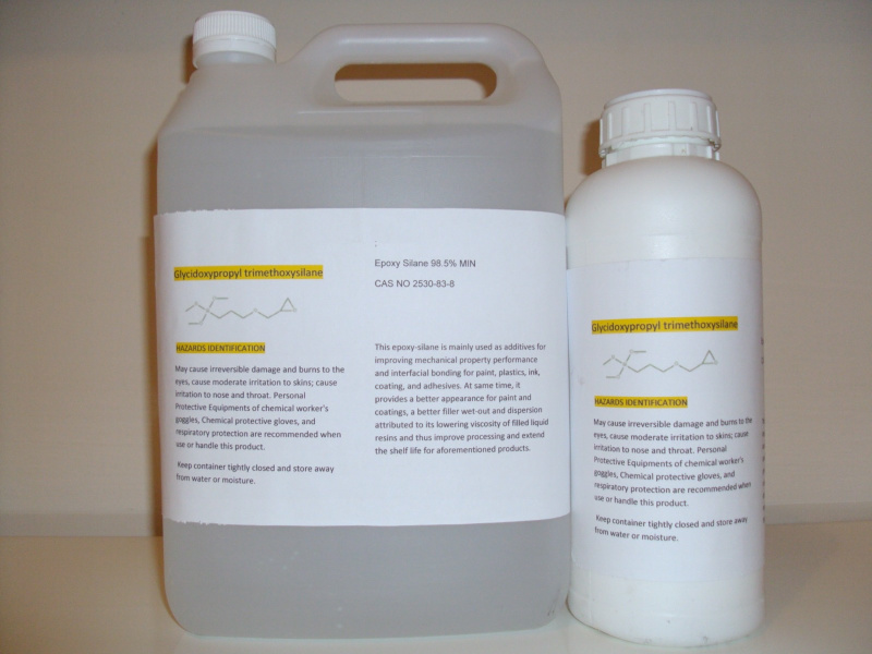 Epoxy-Silane, Glycidoxypropyl trimethoxysilane , 29.95$/L, Negotiable630124450612491116
