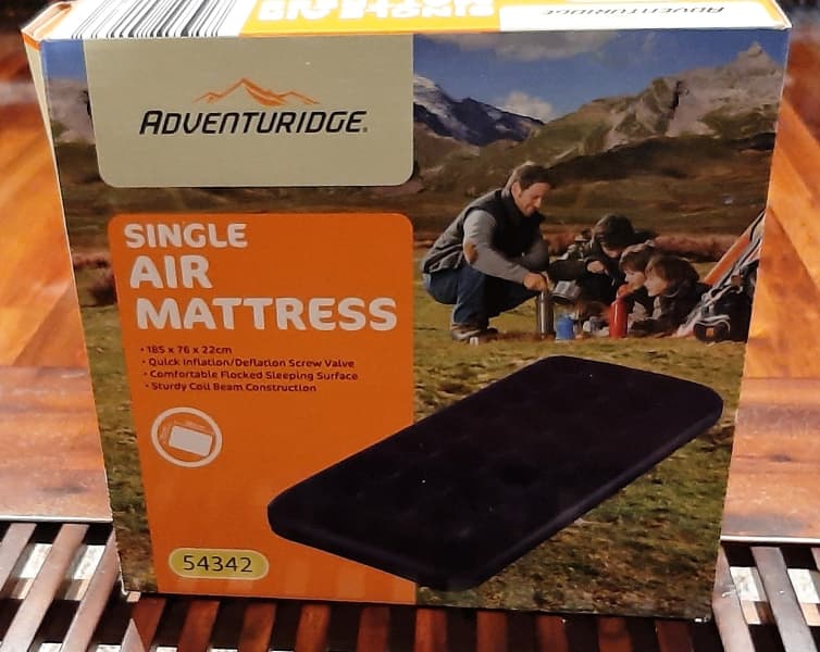 adventuridge single air mattress