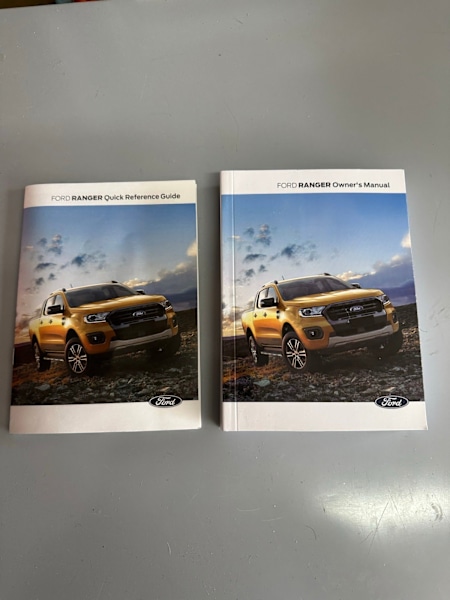 Ford ranger wildtrak owner’s Manual and quick guide books62936655563265110