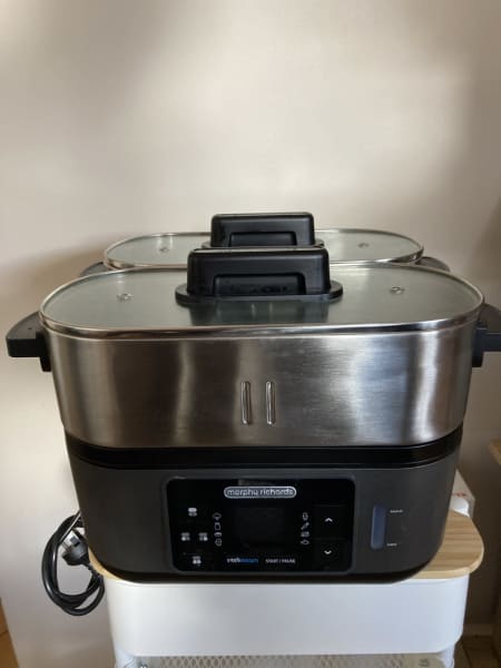 Morphy Richards 2.5L 1400W Electric Slow Cooker/Grill/Steam Multifunction  Pot GN