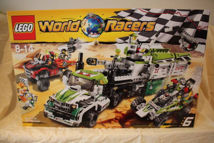 LEGO World Racer 8864 Desert of Destruction Retired Set Cars for sale online 