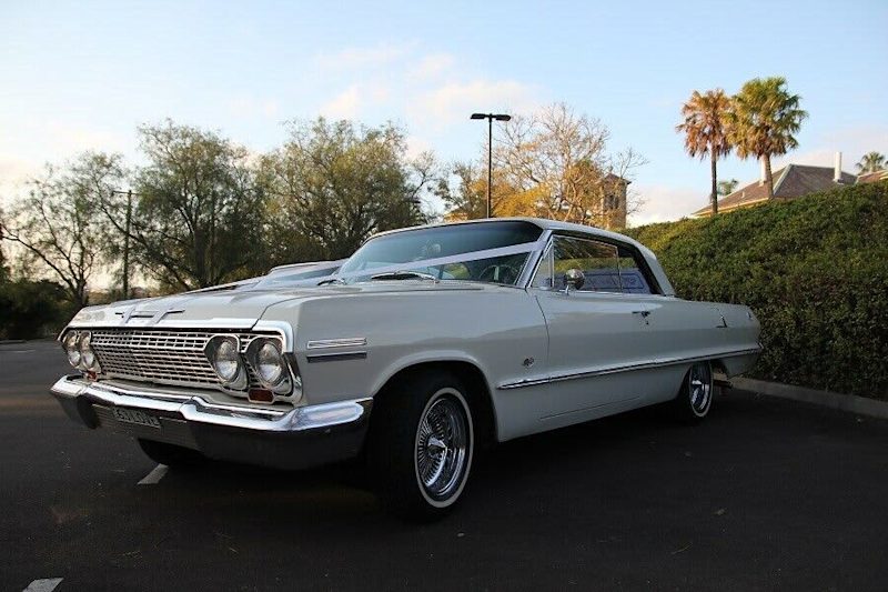 1963 Chevrolet Impala 2 door coupe, v8 327 auto 6 seater62934707425282111