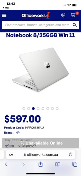 officeworks hp laptop 14 inch