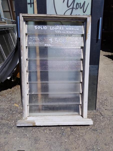 Solid Timber Louvre Window630115592064011128
