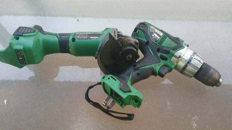 Hitachi Hikoki 18v grinder g18dbl drill hammer dv18dsdl charger