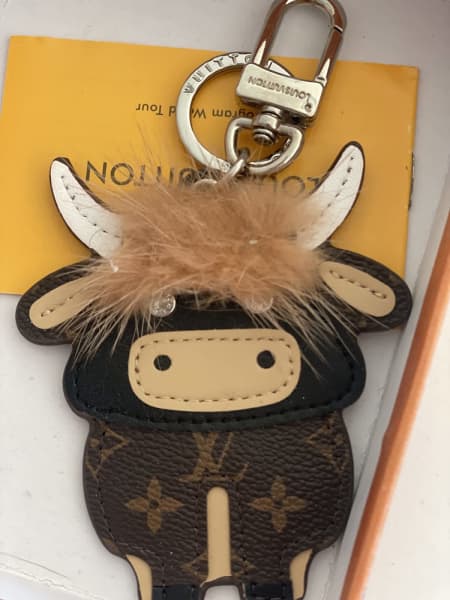 Louis Vuitton Monogram Baby Doe Bag Charm - Brown Keychains