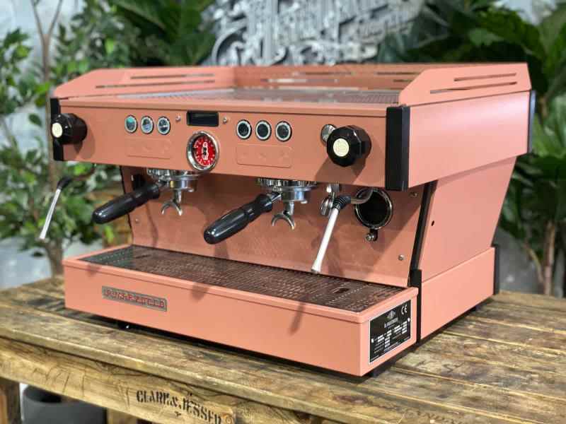 LA MARZOCCO LINEA PB 2 GROUP ESPRESSO COFFEE MACHINE DUSTY PINK CAFE63441957535361112