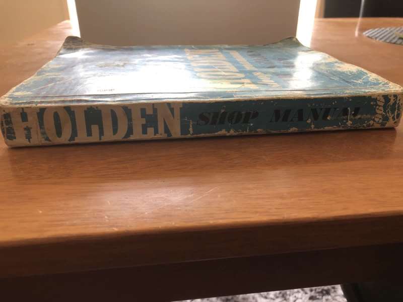 Genuine HoldenShop Manual HR Series 1966 $12562864726224257114